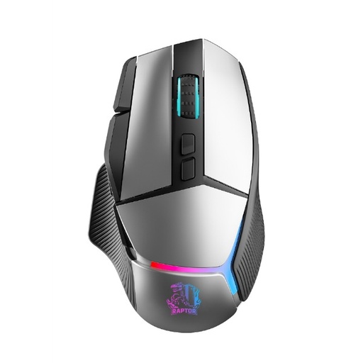 [10200] Raptor Gamer Mouse Storm Frip 9 Botones 8000 Dpi Retroiluminado