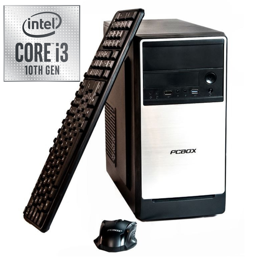 [10236] Pc Pcbox Intel Core I3 10105 8Gb Ssd 240Gb Kit Teclado Mouse 