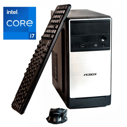 [10238] Pc Pcbox Amd Intel Core I7 12700 16Gb Ssd 480Gb Kit Teclado Mouse