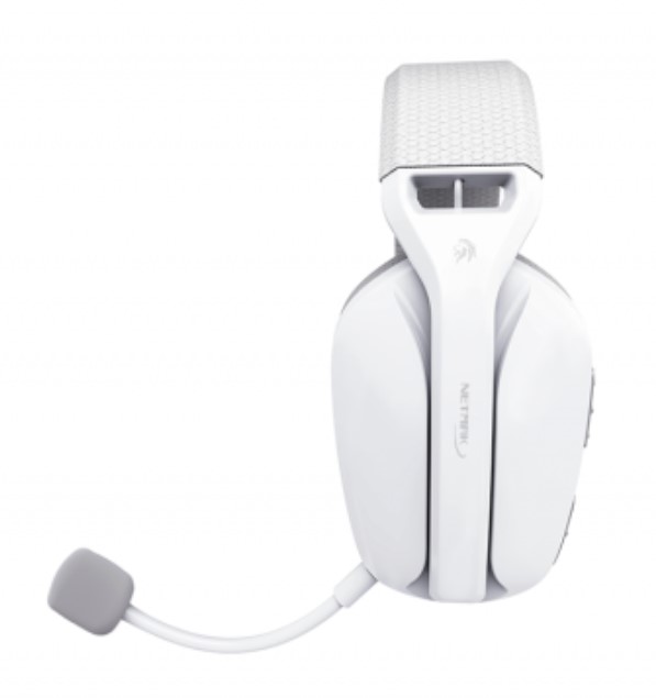 NETMAK AURICULAR GAMER NM-N35W INALAMBRICO TRI MODO BLANCO