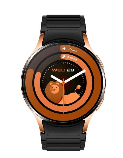 COLMI SMARTWATCH i28 ULTRA GOLD SILICONE BLACK ORANGE IMANTADA I.A WATCH AMOLED