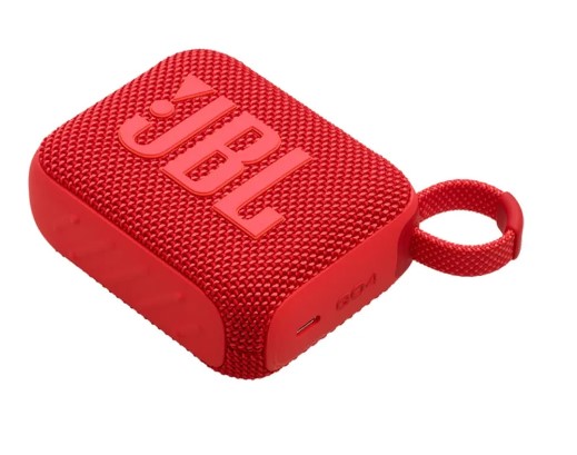 JBL PARLANTE GO4 SUMERGIBLE ROJO