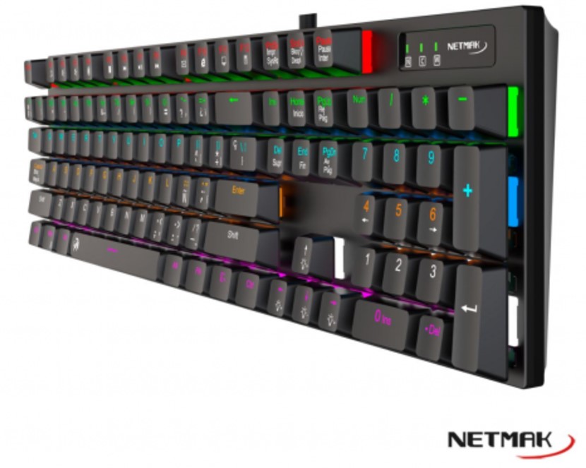 NETMAK NM-ALLIANCE TECLADO MECANICO 100%