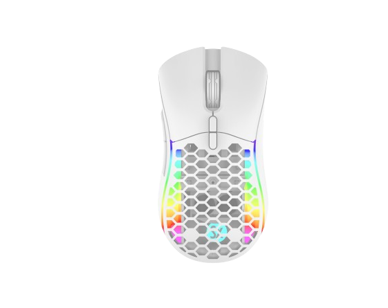 SOLARMAX MOUSE GAMER RGB USB BLANCO GM06W