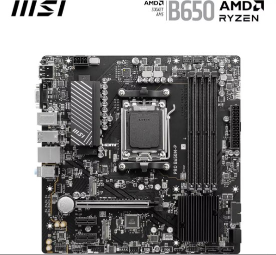 MOTHER MSI PRO B650M-P DDR5 AM5 SERIES 7000/8000