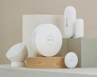 EZVIZ ALARMA KIT CS-B1 SMART HOME CON 4 SENSORES WIRELESS INALAMBRICA SENSORES CONTROL