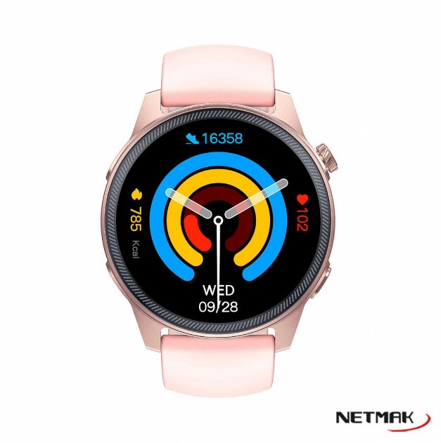 NETMAK NM-ENERGY-B SMARTWATCH BLUETOOTH 5.3 AMOLED AZUL