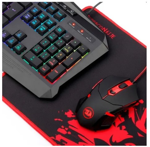 REDRAGON S101-BA 4 EN 1 TECLADO MOUSE AURICULAR GAMEPAD