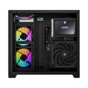 FORMULA V GABINETE GAMER CRYSTAL Z5 BLACK MATX + 1 FAN FRGB