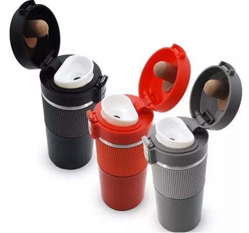 HENGDA HD10022 500ML VASO TERMICO  CAFE SIMIL STANLEY ACERO INOX. VARIOS COLORES