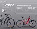 KANY BICICLETA ELECTRICA EB-M229 40KM 350W SHIMANO 8VEL SUNTOUR XCT