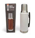 NEQ MATE SYSTEM TERMO ACERO INOX. 1.2LT SIMIL STANLEY VARIOS COLORES