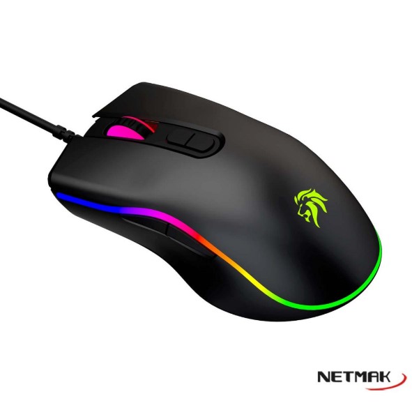 NETMAK NM-GM53 MOUSE GAMER 7D RGB