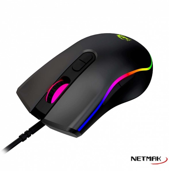 NETMAK NM-GM53 MOUSE GAMER 7D RGB