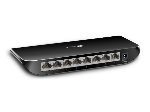 TP LINK SWITCH TL-SG1008D 8 PUERTOS GIGABIT 10/100/1000 MBPS