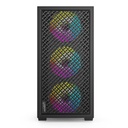 SENTEY GABINETE GAMER H12 BLACK VIDRIO TEMPLADO MESH 4 COOLER FRGB 