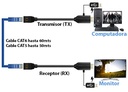 BALUN EXTENSOR HDMI 60MTS FULL HD 1080P ALARGUE POR PAR ACTIVO