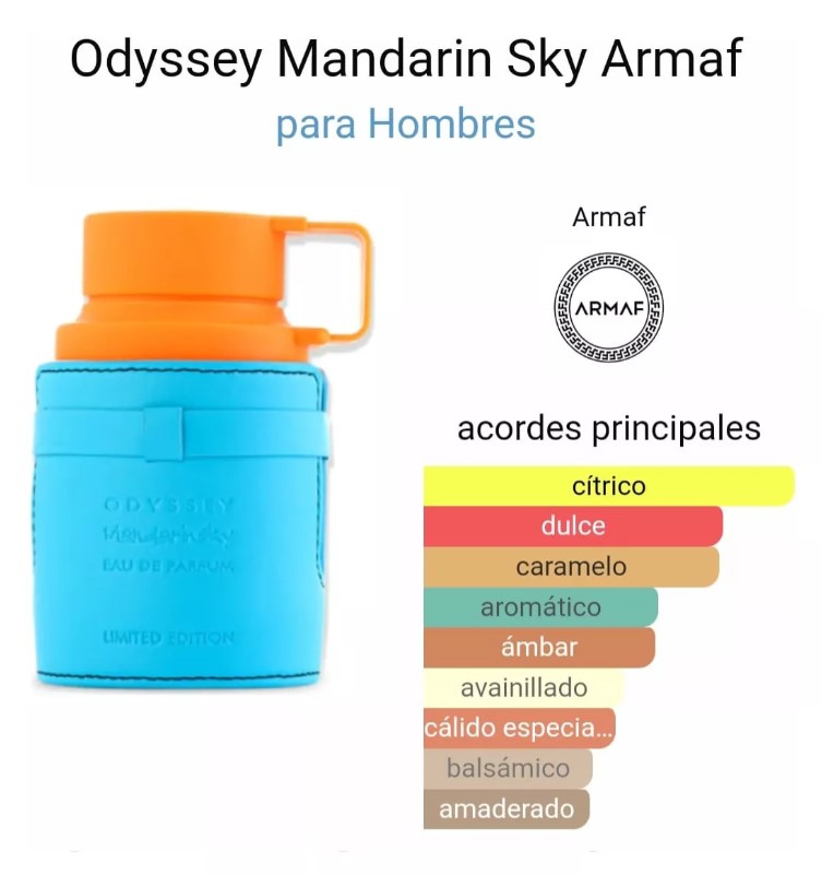 Armaf Odyssey Mandarin Sky Edp Men Hombre 100ml