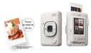 FujiFilm INSTAX MINI LIPLAY HYBRID INSTANT CAMERA - MISTY WHITE