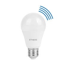 Etheos Lámpara Led 9W Con Sensor De Luz Lam09ma Frío 6500K E27