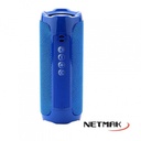 Netmak Nm-Flow-B - Parlante Portatil Bluetooth 10W Color Azul