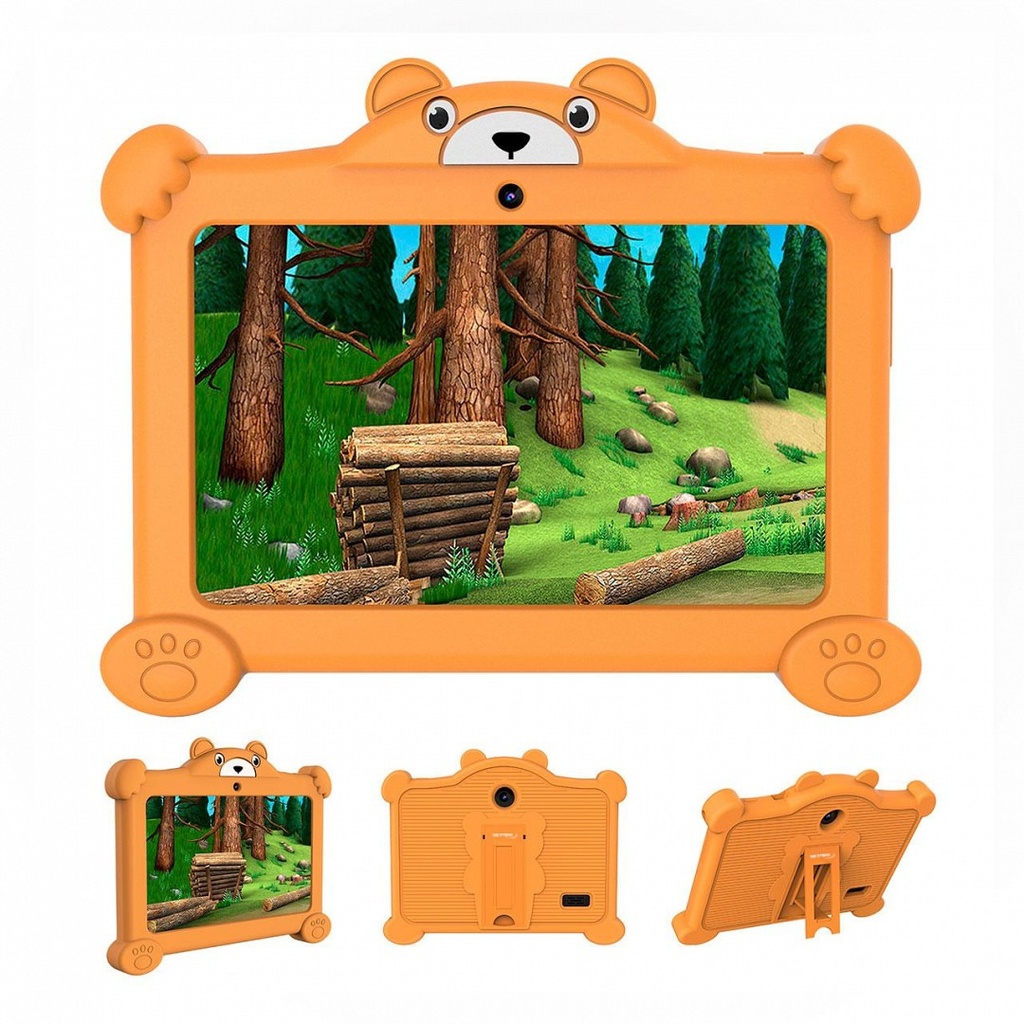 Netmak Nm-Tabkid Tablet 7" 2Gb 32Gb Android 13 Niños Iwawa App Control Parental Funda Y Film