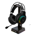 Combo Netmak! Auricular + Teclado + Mouse + Base Auriculares +  Parlantes