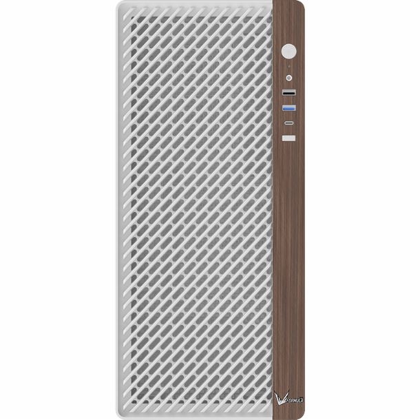 Formula V Gabinete Timberline T2 White Atx + 4 Fans Frgb 