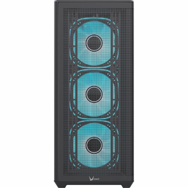 Formula V Gabinete Air Power G5 Plus Black Atx/Matx/Itx + 4 Fans Frgb 