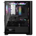 Formula V Gabinete Air Power G5 Duo Black Atx/Matx/Itx + 3 Fans Frgb 