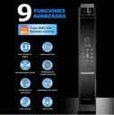 Novohome Nh-Sl45 Cerradura Electrónica Inteligente Digital Biométrica Smart Lock Con Reconocimiento Facial 3d + Huella Dactilar 9 Funciones