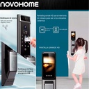 Novohome Nh-Sl55 Cerradura Electronica Inteligente Digital Smart Lock Reconomiento Facial 3d Huella Dactilar Tarjeta Aplicacion 