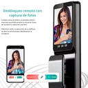 Novohome Nh-Sl55 Cerradura Electronica Inteligente Digital Smart Lock Reconomiento Facial 3d Huella Dactilar Tarjeta Aplicacion 