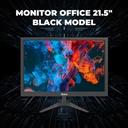 Global Monitor 21.5" Full Hd 60Hz Oficina Negro Base V  Vga Hdmi