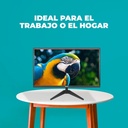 Global Monitor 27" Full Hd 60Hz Oficina Negro Base V  Vga Hdmi  