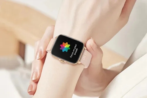 Colmi Smartwatch P28 Plus Bluetooth 5.3 Pantalla 1.69" Contesta Llamadas Dorado