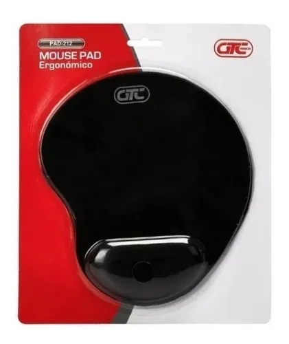 Gtc Pad Mouse Gtc Pad-212N Antideslizante Neoprene Apoya Muñeca 19X23Cm