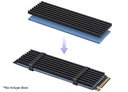Disipador Disco M.2 Ssd Sata Nvme 22X80Mm Con Thermalpad