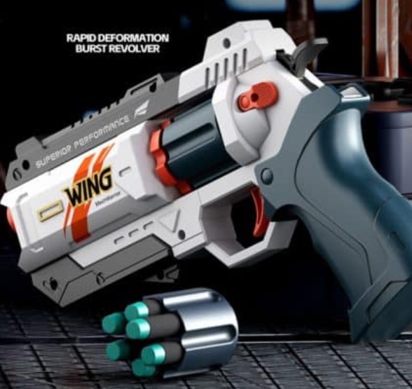 Pistola de juguete lanza dardos Modz-501 D2