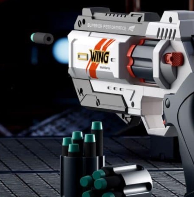 Pistola de juguete lanza dardos Modz-501 D2