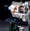 Pistola de juguete lanza dardos Modz-501 D2