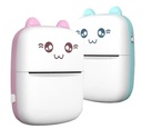 Mini Impresora Portatil gatito termica recargable usb