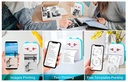 Mini Impresora Portatil gatito termica recargable usb