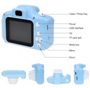 Camara Kids Digital Lcd c02 celeste