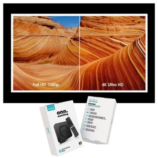 Xaea Tv Box Onn Convertidor Tv Smart 4Gb 32Gb Android 14 4K Con Control Remoto 