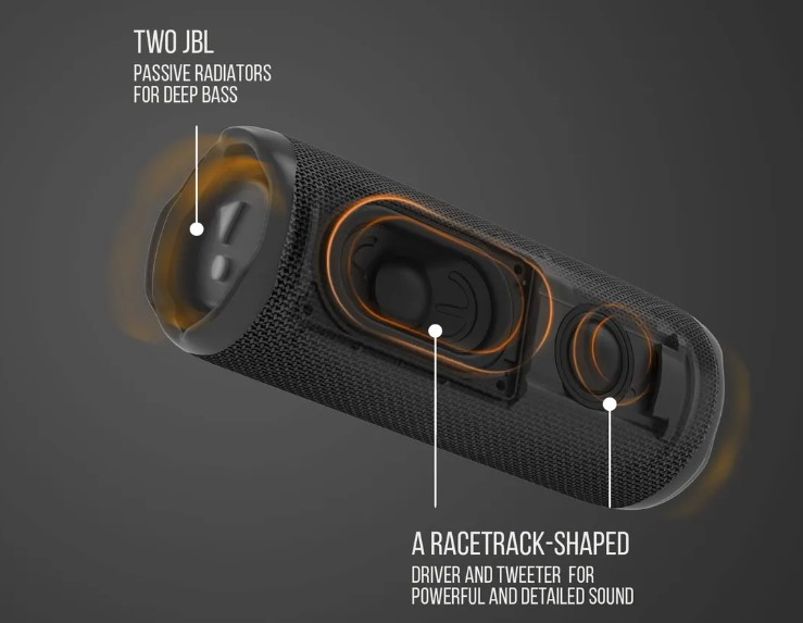 Jbl Flip 6 parlante portatil bluetooth 5.1 12hs waterproof ip67 30watts