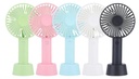 Ventilador de Mano recargable usb con base