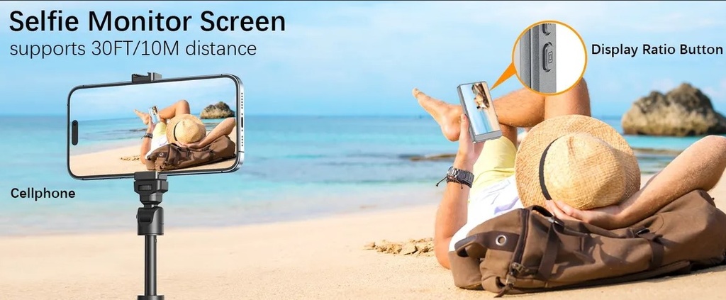 Magnetic Selfie Screen - Compatible con Iphone y Samsung
