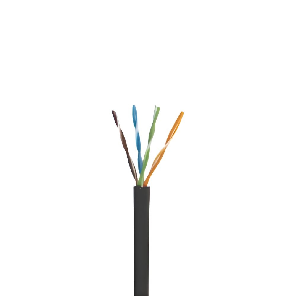 Netquality Cable Utp Cat5e Exterior Bobina X100 Mts Negro