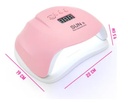 Cabina para uñas 36 led 120w 220v